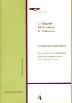 Dijkgraaf, E., R.F.T. Aalbers & M. Varkevisser. - Afvalprijzen zonder grens : een analyse van de Nederlandse afvalverbrandingsinstallaties in een Europese markt.