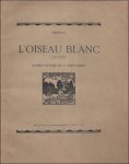 DIDEROT; - OISEAU BLANC. CONTE,