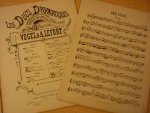 Various Composers arranged by Vogel and A. Lefort - Les Duos Dramatiques fantaisies brillantes sur les Operas celebres pour Violin and Piano - Vol. 8