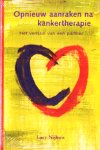 Nijhuis , Lucy . [ isbn 9789073235212 ] - Opnieuw  Aanraken  na   Kankertherapie  . ( Het verhaal van een partner . ) Kanker