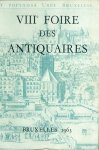  - VIIIe Foire des Antiquaires - Bruxelles 1963