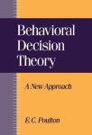 E. C. Poulton - Behavioral Decision Theory