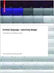 Davies, Colin. - limited language: rewriting design.