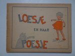 N.n.. - Loesje en haar poesje.