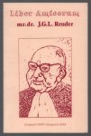 n.n - Liber amicorum mr. dr. J.G.L. Reuder : 14 maart 1909 - 14 maart 1989.
