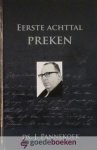 Pannekoek, Ds. J. - Eerste achttal preken *nieuw*