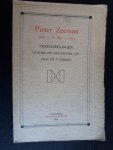 Zeeman, Pieter - Pieter Zeeman 1865/1935, Verhandelingen op 25 mei 1935 aangeboden aan Prof dr.P.Zeeman