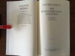 Goethe (herausgegeben von Friedmar Apel, Hendrik Birus, Anne Bohnenkamp, Dieter Borchmeyer und 14 andere) - Goethe Werke Jubileumausgabe
