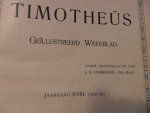 J.N. Voorhoeve Den Haag onder hoofdredactie van - Timotheus geillustreerd weekblad 1912-1913
