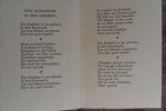 Onbekende dichter. [ Vroom, Jean-Paul = met diens originele lithografie ]. - Een Kindeken is Ons Geboren. [ W.s. Beperkte oplage t.g.v. de jaarwisseling, echter aantal ex. onbekend ].