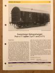 Werner, Rudolf - Deutsche Bundespost. Zweiachsiger Bahnpostwagen Post-c/11 (später 2-p/11 und 2-t/11)