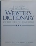 Chapman, Robert L. e.a. - The New International Webster's Dictionary of the English Language