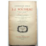 Rousseau / Dufour - Correspondance Générale de J.-J. Rousseau, collationnée sur les origineaux annotée et commentée par Theophile Dufour. Tome V Autour de la Nouvelle Héloise (1759-1761)
