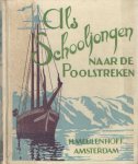 Putnam, Davis Binney - Als schooljongen naar de poolstreken. Eerste druk. Met een voorwoord van Bob Bartlett. Geïllustreerd naar foto's. Tekstversiering naar teekeningen van den Eskimo Kakutia uit Karnah aan de Whale Sound