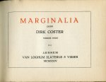 Coster, Dirk - Marginalia