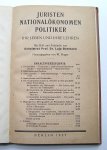 Prager, W., herausgegeben von W. Prager - Juristen – Nationalökonomen - Politiker / R.L. Prager’s Antiquariatskatalog nr. 219