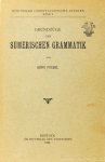 POEBEL, A. - Grundzüge der Sumerischen Grammatik.
