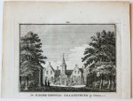 Spilman, Hendricus (1721-1784) after Beijer, Jan de (1703-1780) - De Ridder-Hofstad Draakenburg bij Eemnes