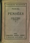 Pascal - Pensées. Publiées conformément au texte de l'édition de Port-Royal de 1678 [tekst FA]