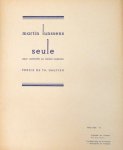 Lunssens, Martin: - Seule. Pour contralto ou mezzo-soprano. Poésie de Th. Gautier