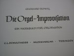 Bonitz; Eberhard (1921-1980) - Die Orgel-Improvisation / Ein Werkbuch fur Organisten + Losse bijlage