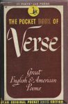 various (77 poets - 249 poems) - The Pocket Book of Verse