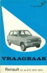 P. Olyslager - Vraagbaak Renault 5L, 5TL en 5LS 1972-1975
