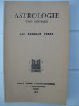 Boudineau, André e.a. - Astrologie. Études Scientifiques. Les Étoiles Fixes.