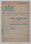 n.n - Lichte vuurwapenen ; ontwerp-voorschrift geweervechten