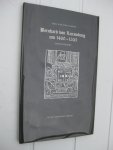 Vekene, Emil van der - Bernhard von Luxemburg um 1460-1535. Bibliographie seiner gedrukten Schriften.
