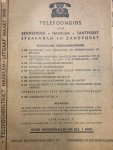 - Telefoongids voor Bennebroek, Haarlem, Santpoort, Spaarndam en Zandvoort (maart 1949)