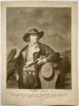 Charles Howard Hodges (1764-1837), after Jacob Perkois (1756-1804) - [Antique print, mezzotint] Portrait of Wiert (Wierd) Adels, published 1796, 1 p.