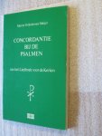 Vollenhoven-Meijer, Martie - Concordantie bij de Psalmen van het Liedboek voor de Kerken