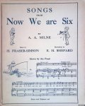 Milne, A.A. & H. Fraser-Simson (music by) & E.H. Shepard - Songs from Now We are Six