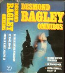 Bagley, Desmond werd in 1923 in Kandal [Noord-Engeland ]. Geboren  Omslagontwerp Rob Eckhardt - Grote Desmond Bagley Omnibus
