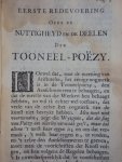 D. van Hoogstraten / B. Huydecoper - Beginselen of kort begrip der rederykkunst / Nederduitsche tooneelpoezy  / Corneille verdedigd
