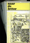 Diverse auteurs - Naar de letter 1 t/m 5. De overlevering van de Middelnederlandse letterkunde - Een reeks kleine tentoonstellingen.