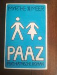 Meer, Myrthe van der - Paaz / psychiatrische roman