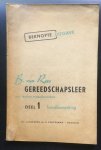 Rees, B. van - Gereedschapsleer voor leerling-metaalbewerkers Rees, B. van - Gereedschapsleer voor leerling-metaalbewerkers
