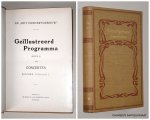 CONCERTGEBOUW, N.V. HET, - Geïllustreerd programma (serie A) der concerten seizoen 1910-1911,
