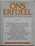 Deleu Jozef, Niessen Frits, e.a. - Ons Erfdeel Algemeen-Nederlands Tweemaandelijks Cultureel Tijdschrift 28e jaargang nummer 2 1985