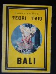 Nyoman Djayus Ba - Teori Tari Bali, boekje over de Balinese dans