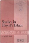 Baird, A.W.S. - Studies in Pascal's Ethics.