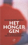 Ruppel Shell , Ellen . [ isbn 9789029536776 ] - Het  Honger - Gen . ( De oorzaken van overgewicht . ) Wereldwijd zijn er een miljard mensen met overgewicht. Obesitas is de meest voorkomende en duurste voedingsstoornis van de eenentwintigste eeuw, -