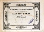 Hummel, J.N.: - Favorit-Rondo. Op. 11 (Pianoforte-Bibliothek. Ein und zwanzigstes Heft) Hummel, J.N.: - Favorit-Rondo. Op. 11 (Pianoforte-Bibliothek. Ein und zwanzigstes Heft)