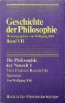 Röd, Wolfgang [Hrsg.] - Geschichte der Philosophie. Band VII. Die Philosophie der Neuzeit I. Von Francis Bacon bis Spinoza