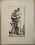 Arnold Houbraken (1660-1719) - Antique print, etching | Personification of Innocence / Onschult (onschuld), published ca. 1715, 1 p.