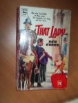 O'Brien, Kate - That lady
