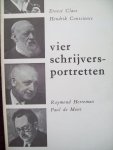 André Demedts - "Vier Schrijversportretten" (Claes, Conscience, Herreman, de Mont)