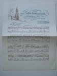 HART, LEEN 'T (bew), - (Delft). Delftse klokkenmuziek. Uit de verzameling van Johan Berghuis beiaardier te Delft van 1741 tot 1801.